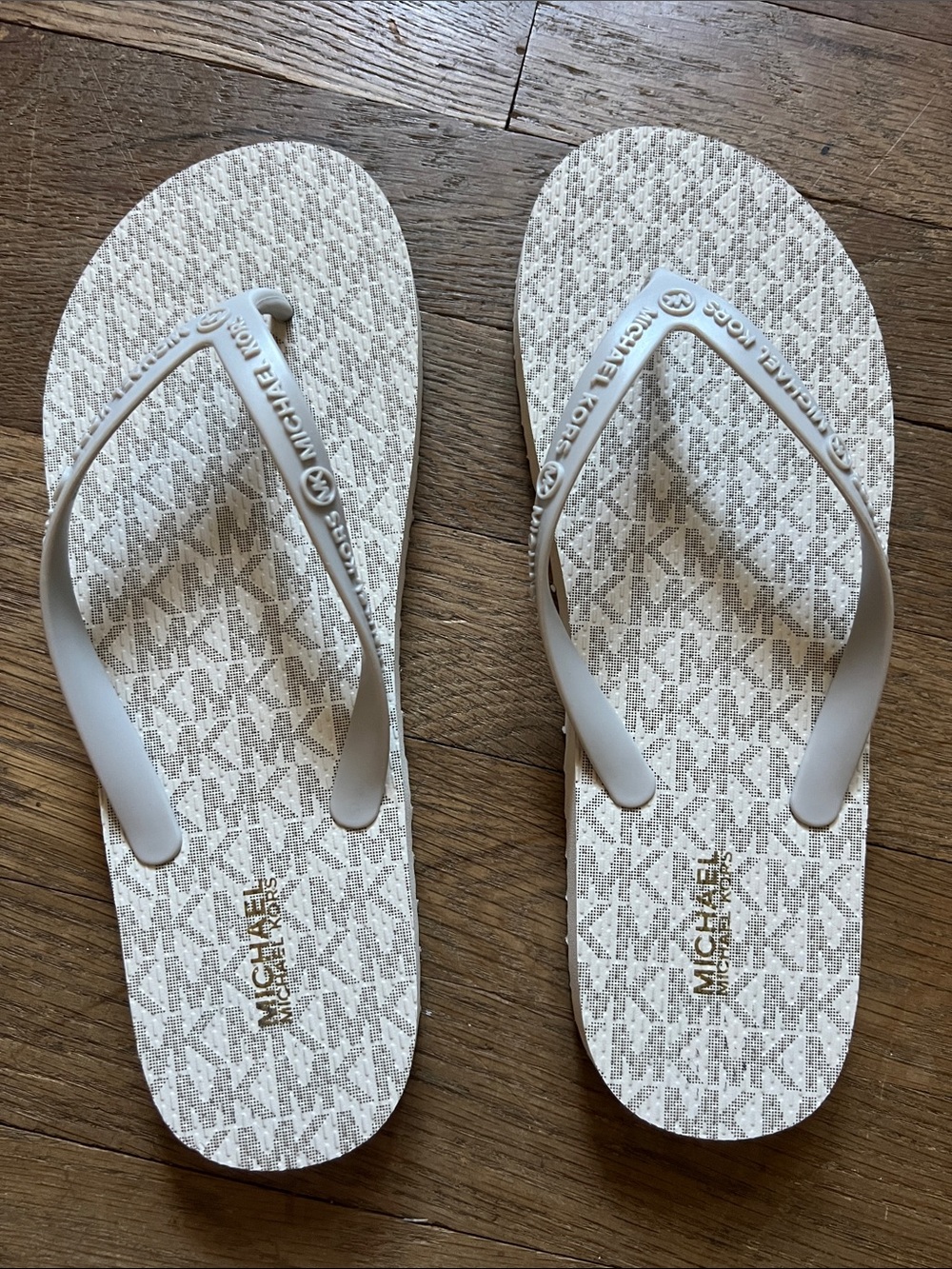 MICHAEL KORS Women's Logo Flip Flops